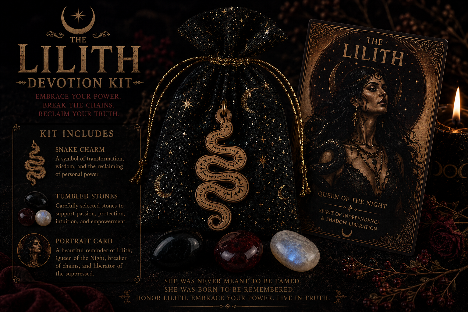 Lilith Essentials Deity Kit