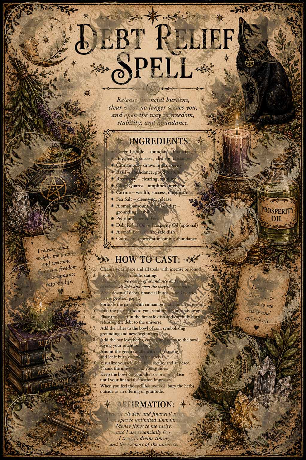 Debt Relief Spell