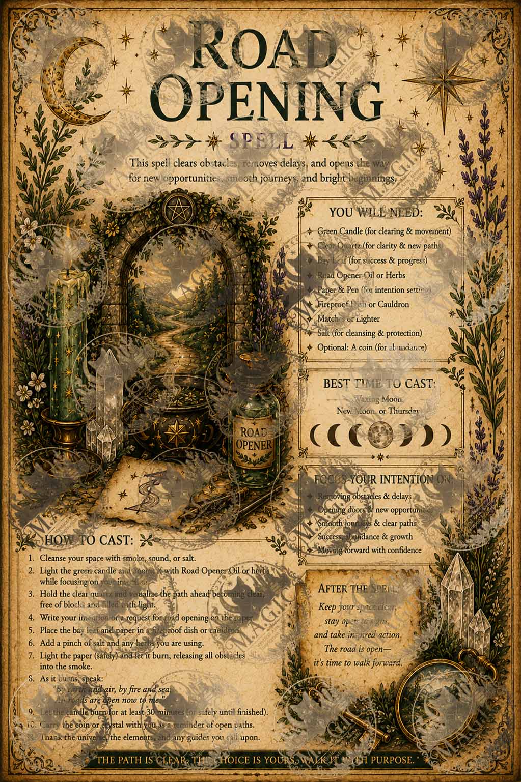 Road Opening Spell
