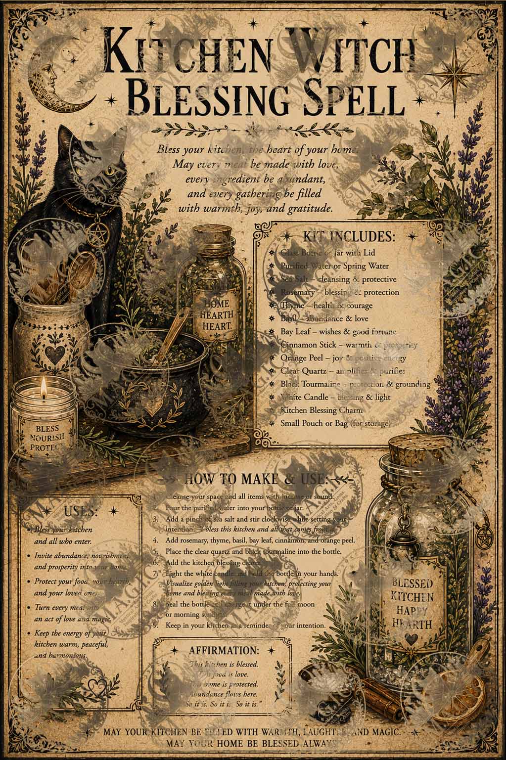 Kitchen Blessing Spell
